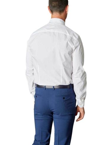 Camisa Florentino de algodón slim fit blanco