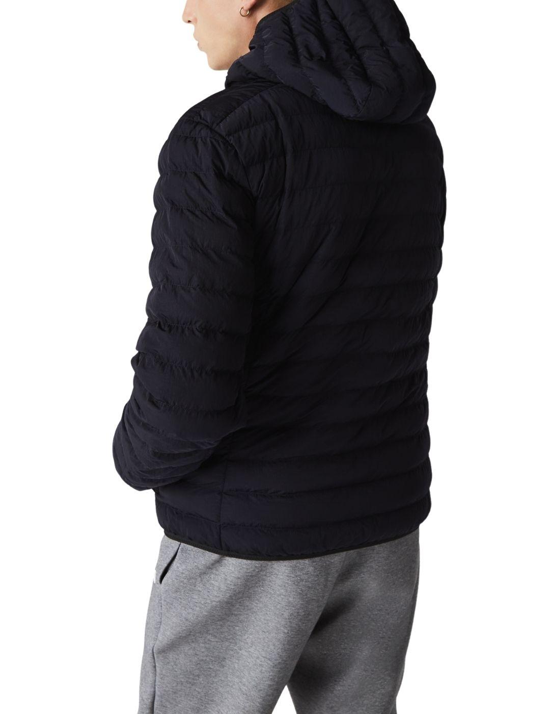 Cazadora Lacoste de hombre resitente al agua y plegable