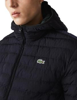 Cazadora Lacoste de hombre resitente al agua y plegable