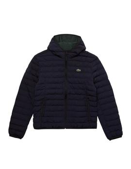 Cazadora Lacoste de hombre resitente al agua y plegable