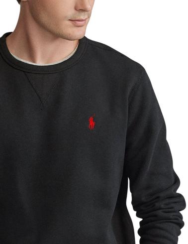 Sudadera Polo Ralph Lauren básica negra