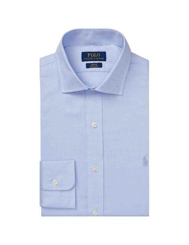 Camisa Polo Ralph Lauren de vestir para hombre celeste