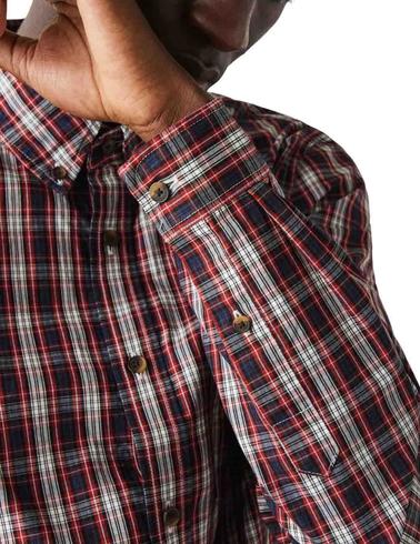 Camisa Lacoste regular fit de manga larga de algodón