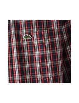 Camisa Lacoste regular fit de manga larga de algodón