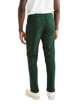 Pantalón Dockers Smart Flex Slim verde de hombre