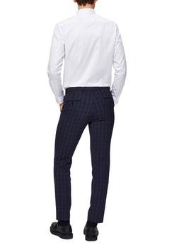 Camisa Selected Homme slim fit blanco de algodón hombre