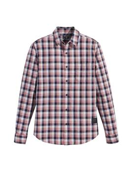 Camisa Dockers Slim Fit con botones de hombre a cuadros