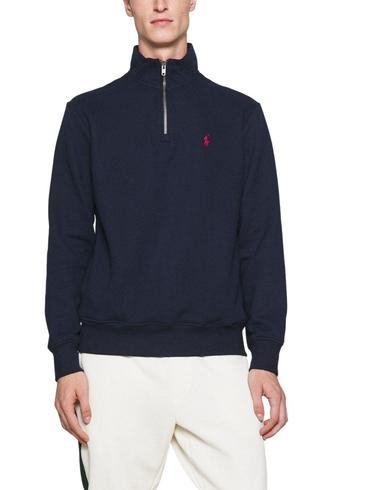 Sudadera Polo Ralph Lauren cuello semi y cremaller