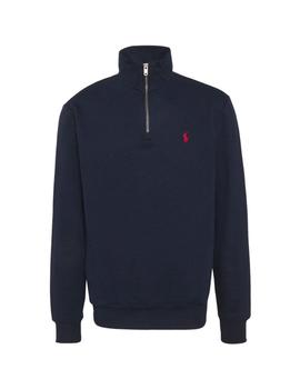 Sudadera Polo Ralph Lauren cuello semi cisne y cremallera