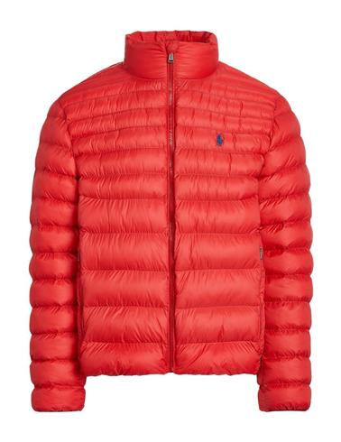 gastos generales motor rastro Chaqueta Polo Ralph Lauren plegable roja de hombre