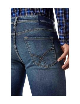 Pantalón Gas Jeans Sax Zip WK34 corte adherente elásticos