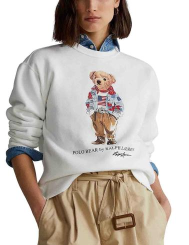 Sudadera Polo Ralph Lauren Polo Bear de mujer