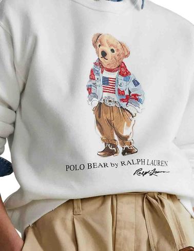 Sudadera Polo Ralph Lauren Polo Bear de mujer