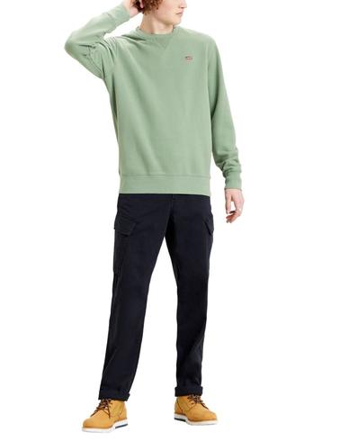 Sudadera Levis New Original Crew para hombre verde