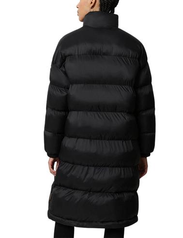 Abrigo largo Napapijri Box negro de mujer