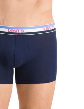 Boxer Levi's® Brief Logo Sportwear 3-pack azules