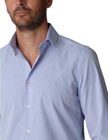 Camisa Florentino con microdibujo slim fit