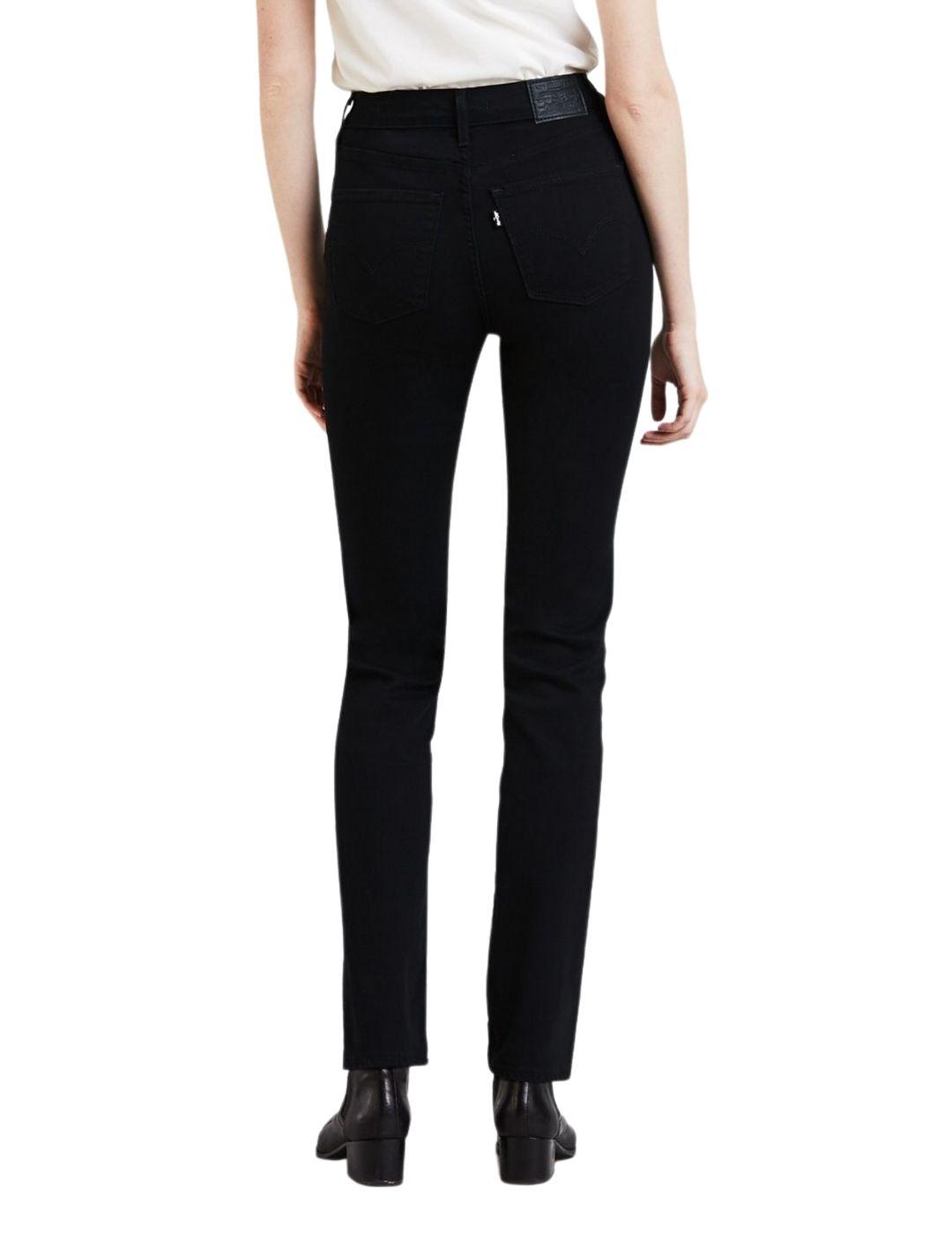 Pantalón Levi's® 724 High Rise Night is Black