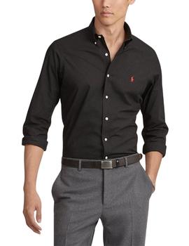 Camisa Polo Ralph Lauren popelín classic negra