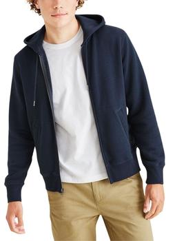 Sudadera Dockers con capucha de cremallera de hombre