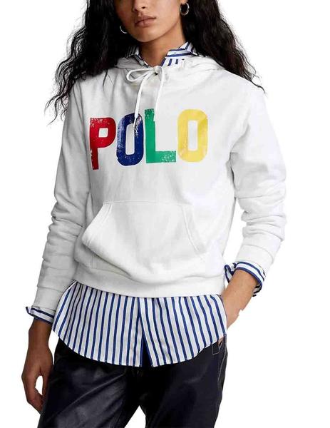 Sudadera polo blanca sales