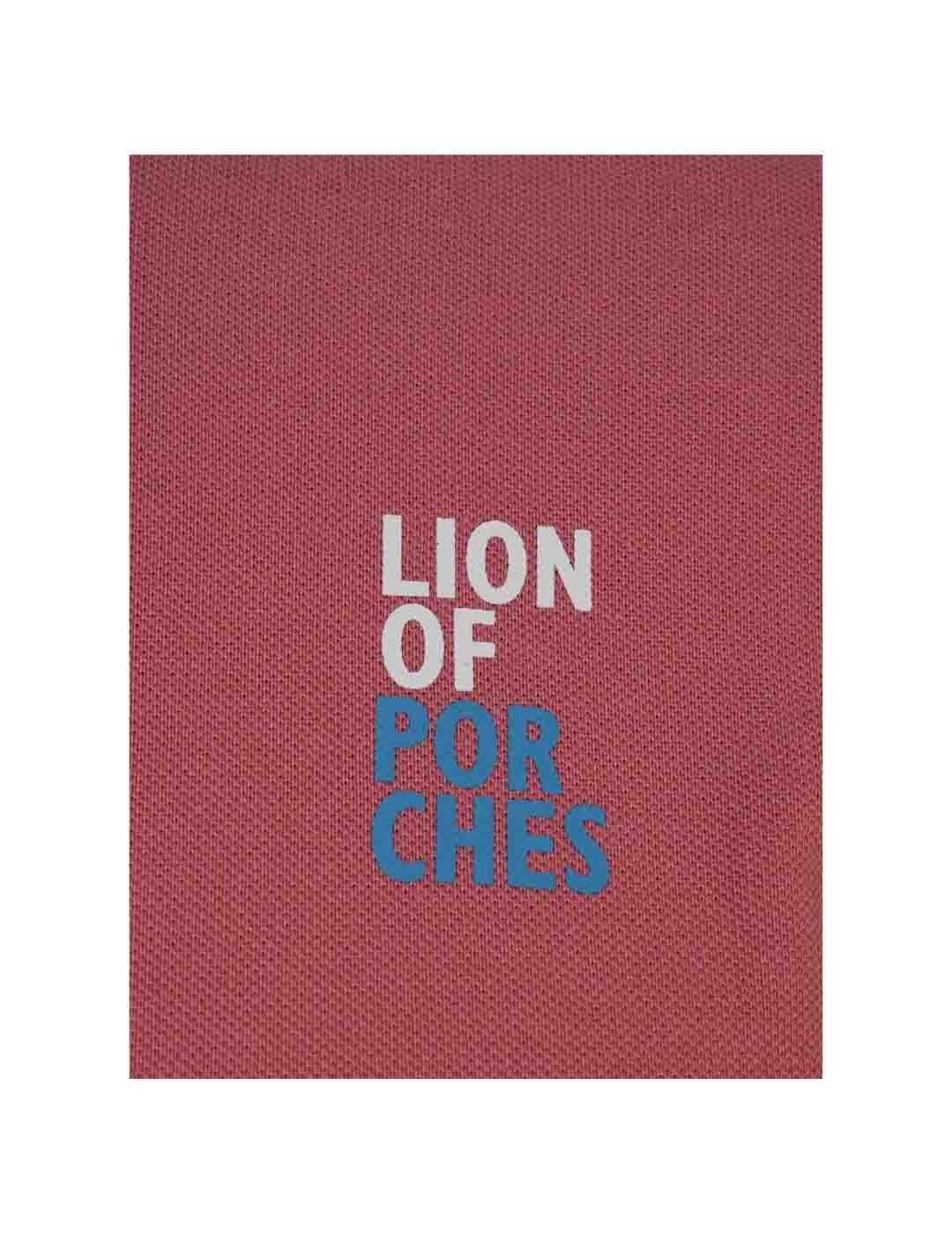 Polo Lion of Porches manga corta de hombre
