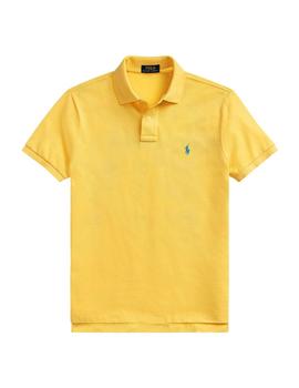 Polo de Polo Ralph Lauren de piqué custom slim fit hombre