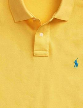 Polo de Polo Ralph Lauren de piqué custom slim fit hombre