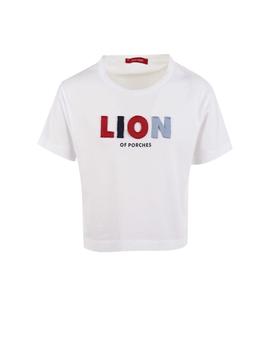 Camiseta Lion Of Porches de manga corta y cuello redondo