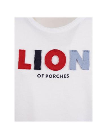 Camiseta Lion Of Porches de manga corta y cuello redondo