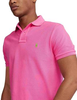 Polo de Polo Ralph Lauren de piqué custom slim fit hombre