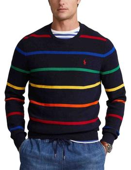 Jersey Polo Ralph Lauren de rayas multicolor