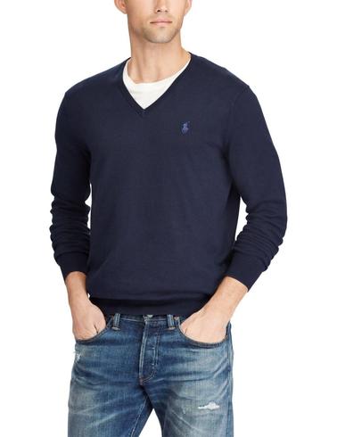 Jersey Polo Ralph Lauren de algodón slim fit pico