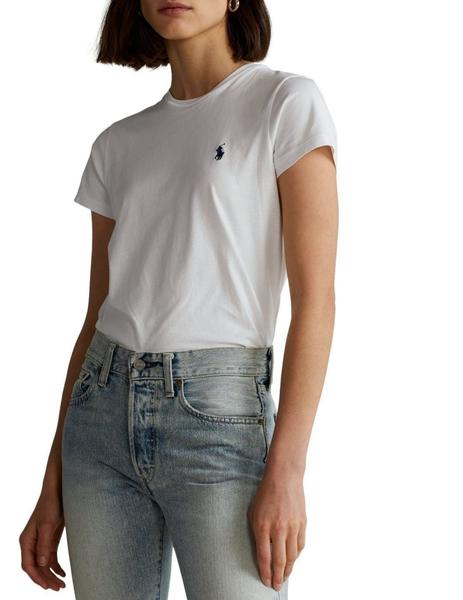 Camiseta Polo Ralph básica de blanca