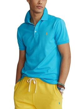 Polo de Polo Ralph Lauren de piqué custom slim fit hombre