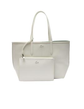 Bolso shopper Lacoste Anna reversible de rayas