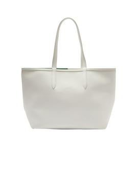 Bolso shopper Lacoste Anna reversible de rayas