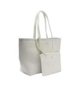 Bolso shopper Lacoste Anna reversible de rayas