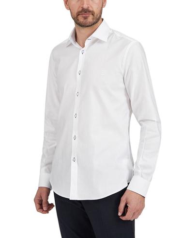 Camisa Florentino Slim Fit de vestir en blanco