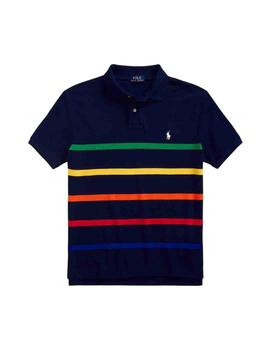 Polo de Polo Ralph Lauren con rayas multicolores