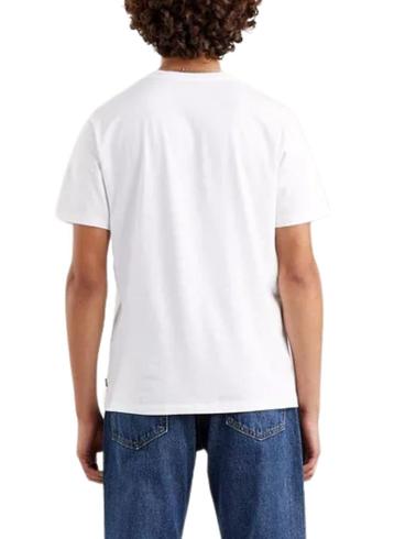 Camiseta Levi's® cuello redondo Bw Palm Fill White
