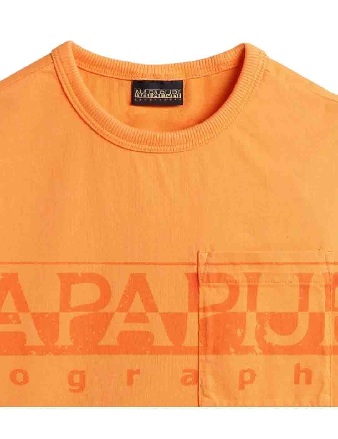 Camiseta Napapijri Saleina de cuello redondo y manga corta