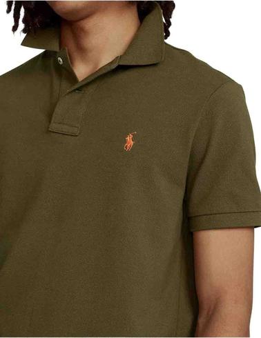 Polo de Polo Ralph Lauren de piqué custom slim fit hombre