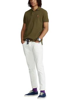 Polo de Polo Ralph Lauren de piqué custom slim fit hombre