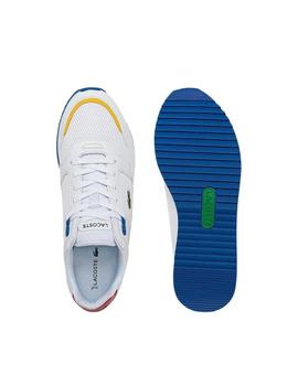 Zapatillas Lacoste Partner Piste en material textil y piel