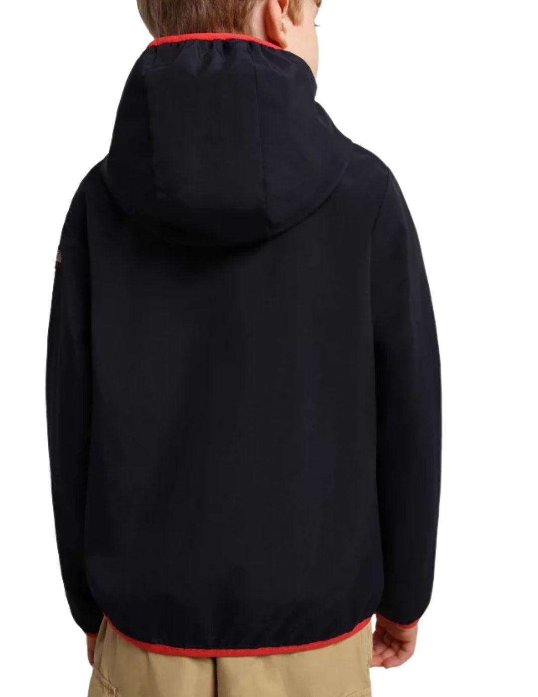 Napapijri chaqueta Entremont marino