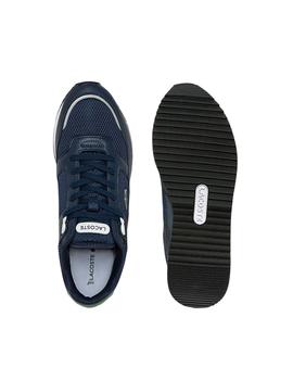 Zapatillas Lacoste Partner Piste en material textil y piel