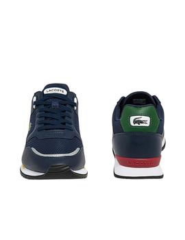 Zapatillas Lacoste Partner Piste en material textil y piel