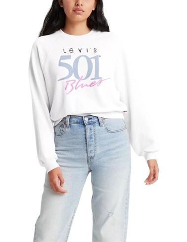 Sudadera Levi's® Vintage Crew Fleece mujer