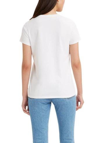 Camiseta Levi's® The Perfect Tee 501 Blues Brilliant White